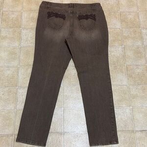 Cj banks Women’s Jeans Embroidery Plus Size 16W